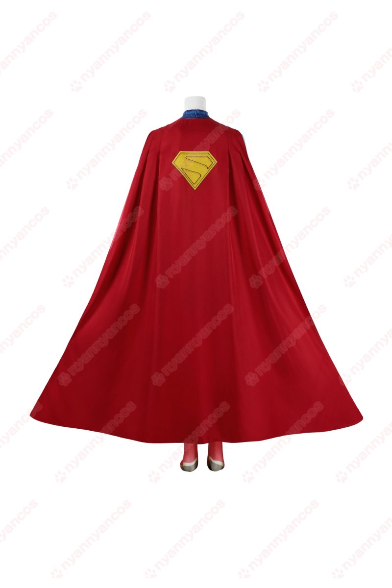 画像2: 高品質 実物撮影  カラ・ゾー＝エル  スーパーガール Supergirl  風  コスチューム コスプレ衣装 (2)