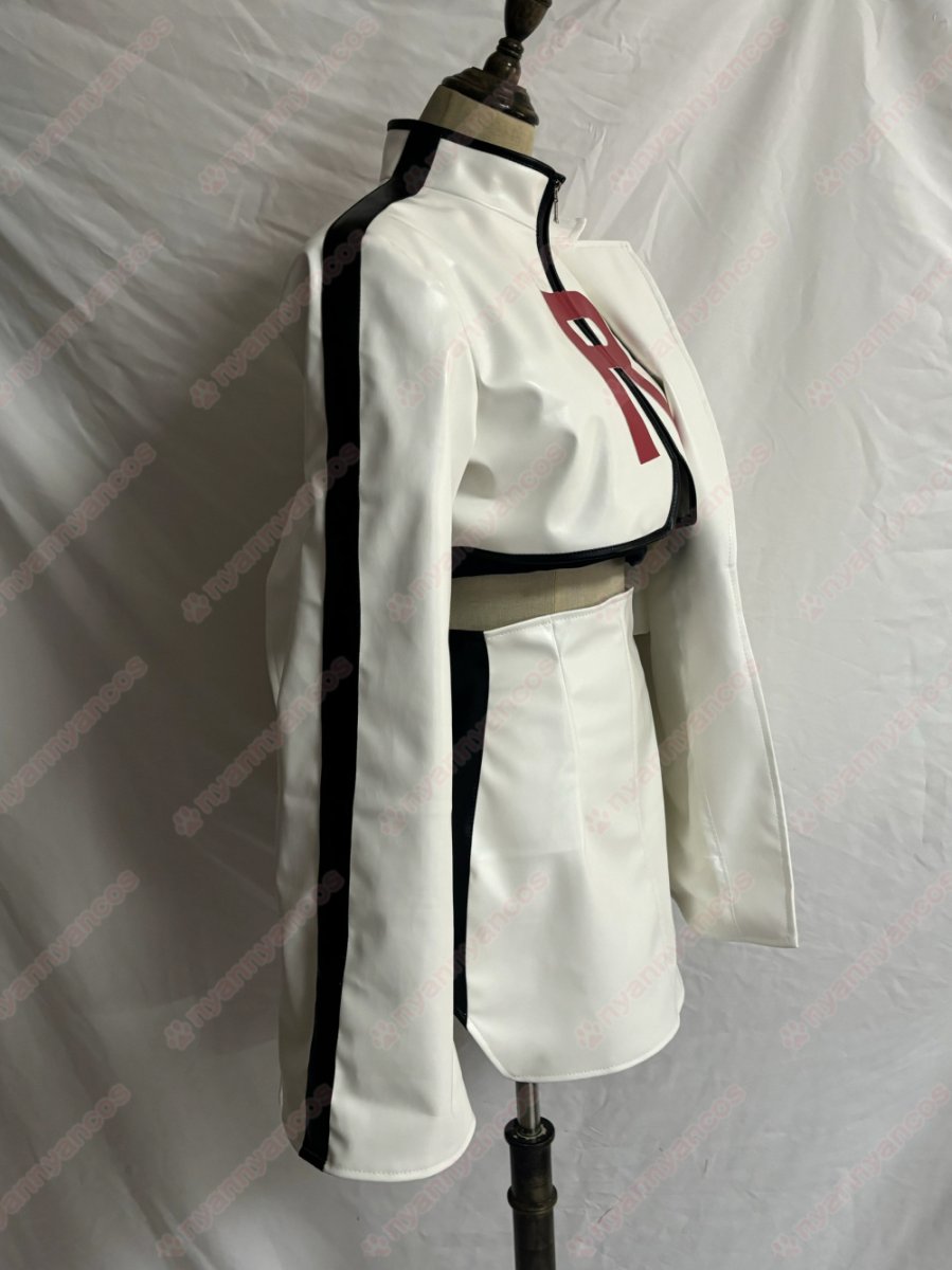 画像3: 高品質 実物撮影  ムサシ ロケット団 ポケットモンスター 風 コスプレ衣装 コスチューム オーダーメイド (3)