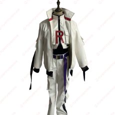 画像1: 高品質 実物撮影  コジロウ  ロケット団 ポケットモンスター 風 コスプレ衣装 コスチューム オーダーメイド (1)