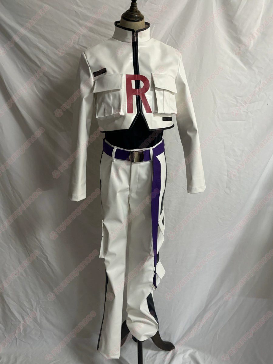 画像3: 高品質 実物撮影  コジロウ  ロケット団 ポケットモンスター 風 コスプレ衣装 コスチューム オーダーメイド (3)