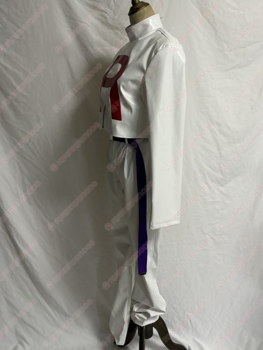 画像5: 高品質 実物撮影  ムサシ コジロウ ロケット団 ポケットモンスター 風 コスプレ衣装 コスチューム オーダーメイド (5)