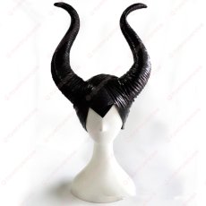 画像6: 高品質 実物撮影  マレフィセント  Maleficent  映画 マレフィセント  帽子付き  風  ハロウィン コスプレ衣装  コスチューム オーダーメイド (6)