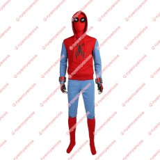 画像1: 高品質 実物撮影 2017映画 スパイダーマン:ホームカミング Spider Man ピーター・パーカー コスプレ衣装 コスチューム オーダーメイド (1)