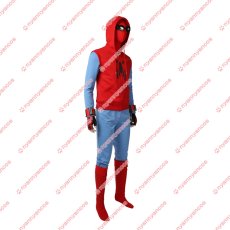 画像2: 高品質 実物撮影 2017映画 スパイダーマン:ホームカミング Spider Man ピーター・パーカー コスプレ衣装 コスチューム オーダーメイド (2)