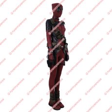 画像2: Lady Deadpool レディ・デッドプール Wanda Wilson ワンダ・ウィルソン コスプレ衣装 コスプレ靴 バラ売り可 (2)