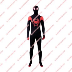 画像7: 高品質 実物撮影 スパイダーマン: スパイダーバース Spider-Man: Into the Spider-Verse マイルズ・モラレス    コスプレ衣装 コスチューム バラ売り可 (7)