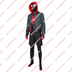 画像3: 高品質 実物撮影 スパイダーマン: スパイダーバース Spider-Man: Into the Spider-Verse マイルズ・モラレス    コスプレ衣装 コスチューム バラ売り可 (3)