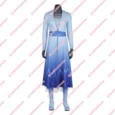 画像1: 高品質 実物撮影 2019映画 Frozen II アナと雪の女王2 アナ雪 エルサ Elsa  コスプレ衣装 コスプレ靴 バラ売り可 コスチューム オーダーメイド (1)