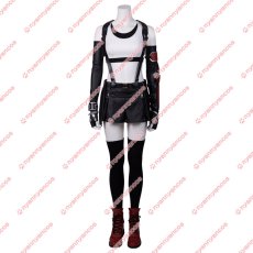 画像2: 高品質 実物撮影   FF7 ファイナルファンタジーVII ティファ ロックハート Tifa 風  コスプレ衣装 コスプレ靴　ブーツ  コスチューム オーダーメイド (2)