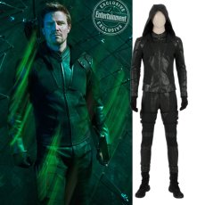 画像1: 高品質 実物撮影 Arrow アロー シーズン8 オリバー クイーン Oliver Queen  風 コスプレ衣装 コスプレ靴  コスチューム オーダーメイド (1)