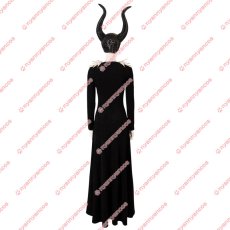 画像6: 高品質 実物撮影  マレフィセント2  Maleficent2  2019映画 マレフィセント  帽子付き  風  ハロウィン コスプレ衣装  コスチューム オーダーメイド (6)