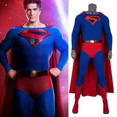 画像1: 高品質 実物撮影  2019海外ドラマ  クライシス・オン・インフィニット・アース  スーパーマン Superman  Ray Palmer The Atom 風  コスプレ衣装 コスプレ靴 ブーツ付き  バラ売り可 (1)