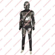 画像6: 高品質 実物撮影   マンダロリアン 風  The Mandalorian  2019海外ドラマ  ヘルメット付き  靴付き   コスプレ衣装 コスプレ靴 ブーツ付き  バラ売り可 (6)