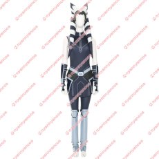 画像2: 高品質 実物撮影	アソーカ・タノ AHSOKA TANO 風　Star Wars スター・ウォーズ クローン・ウォーズ  コスプレ衣装 コスチューム オーダーメイド (2)