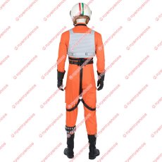 画像5: 高品質 実物撮影   エースパイロット 風　スター・ウォーズ Star Wars：スコードロン  靴付き  コスチューム コスプレ衣装 コスプレ靴 ブーツ付き  バラ売り可【ヘルメット無し】 (5)