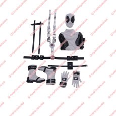 画像14: 【武器無し】高品質 実物撮影 デッドプール Xフォース  Deadpool  X-FORCE ウェイド・ウィルソン コスプレ衣装 コスプレ靴  コスチューム オーダーメイド (14)