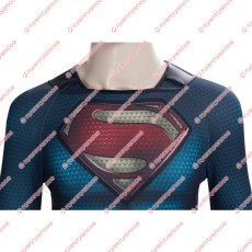 画像7: 高品質 実物撮影 スーパーマン Superman クラーク・ケント 風 マン・オブ・スティール 映画  コスチューム　コスプレ衣装 コスプレ靴 ブーツ付き バラ売り可 (7)