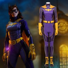 画像1: 高品質 実物撮影  バットガール Batgirl 風  バットマン ゴッサム ナイツ コスプレ衣装 コスプレ靴  コスチューム オーダーメイド バラ売り可 (1)