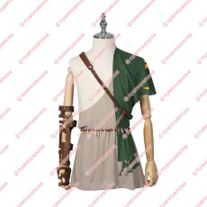 画像1: 高品質 実物撮影 リンク ゼルダの伝説 ブレス オブ ザ ワイルド 2 風 コスチューム コスプレ衣装 コスプレ靴 ブーツ付き  バラ売り可 (1)