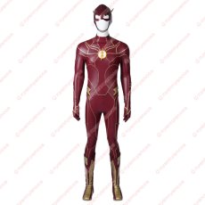 画像1: 高品質 実物撮影  2023映画 THE FLASH ザ・フラッシュ  風  ブーツ付き コスプレ衣装 コスプレ靴 バラ売り可 コスチューム オーダーメイド (1)