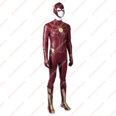 画像2: 高品質 実物撮影  2023映画 THE FLASH ザ・フラッシュ  風  ブーツ付き コスプレ衣装 コスプレ靴 バラ売り可 コスチューム オーダーメイド (2)