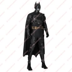 画像2: 高品質 実物撮影 Batman バットマン ブルース・ウェイン 2023映画 THE FLASH ザ・フラッシュ 風 コスプレ衣装 コスプレ靴  コスチューム オーダーメイド バラ売り可 (2)