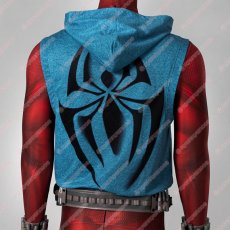 画像11: 高品質 実物撮影 スカーレット・スパイダー ベン・リリー 2023映画 スパイダーバース2 スパイダーマン:アクロス・ザ・スパイダーバース  風  コスプレ衣装  コスチューム オーダーメイド無料　バラ売り可 (11)