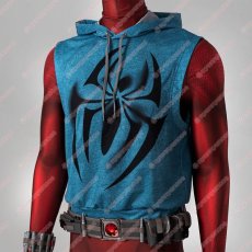 画像8: 高品質 実物撮影 スカーレット・スパイダー ベン・リリー 2023映画 スパイダーバース2 スパイダーマン:アクロス・ザ・スパイダーバース  風  コスプレ衣装  コスチューム オーダーメイド無料　バラ売り可 (8)