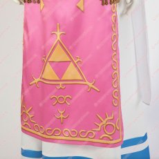 画像15: 高品質 実物撮影 ゼルダ姫  ゼルダの伝説 神々のトライフォース 風 コスチューム  コスプレ衣装 コスプレ靴 ウィッグ オーダーメイド バラ売り可 (15)