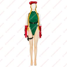 画像1: 高品質 実物撮影 Cammy キャミィ ストリートファイター6 スト6  風 コスチューム コスプレ衣装 コスプレ靴 ウィッグ オーダーメイド バラ売り可 (1)