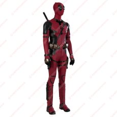 画像2: 【武器無し】高品質 実物撮影  デッドプール Deadpool 3 ウェイド ウィルソン  風 コスチューム コスプレ衣装 コスプレ靴 オーダーメイド バラ売り可 (2)