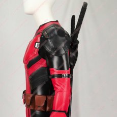画像8: 【武器無し】高品質 実物撮影  デッドプール Deadpool 3 ウェイド ウィルソン  風 コスチューム コスプレ衣装 コスプレ靴 オーダーメイド バラ売り可 (8)