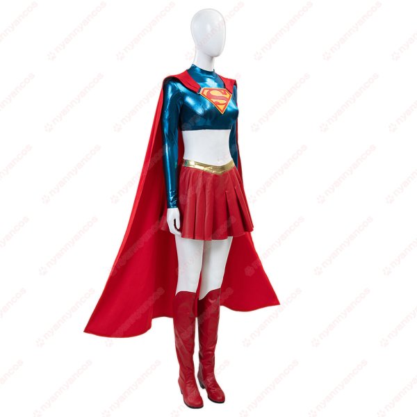 高品質 実物撮影 Supergirl スーパーガール 風 コスチューム 高品質 実物撮影 Supergirl スーパーガール 風 コスチューム