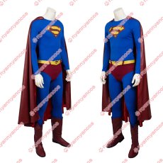 画像3: 高品質 実物撮影 クラーク・ケント Superman Returns スーパーマン リターンズ 風  コスチューム コスプレ衣装 コスプレ靴 ブーツ付き バラ売り可 オーダーメイド (3)