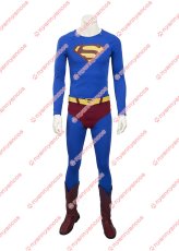 画像5: 高品質 実物撮影 クラーク・ケント Superman Returns スーパーマン リターンズ 風  コスチューム コスプレ衣装 コスプレ靴 ブーツ付き バラ売り可 オーダーメイド (5)