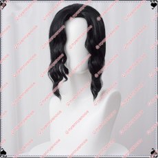 画像1: 高品質 実物撮影 鬼無辻無惨 鬼滅の刃 風   コスプレウィッグ かつら cosplay wig 耐熱ウィッグ 専用ネット付 (1)