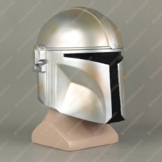 画像2: 高品質 実物撮影 マンダロリアン The Mandalorian  風 マスク ヘルメット コスプレ道具 (2)