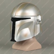 画像3: 高品質 実物撮影 マンダロリアン The Mandalorian  風 マスク ヘルメット コスプレ道具 (3)