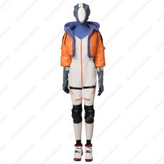 画像1: 高品質 実物撮影 ワットソン Wattson Apex Legends エーペックスレジェンズ  風 コスチューム コスプレ衣装 コスプレ靴 オーダーメイド バラ売り可 (1)