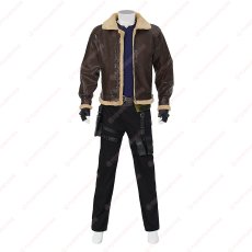 画像1: 高品質 実物撮影 Leon レオン・S・ケネディ バイオ4  バイオハザード4 風  コスチューム コスプレ衣装 オーダーメイド (1)