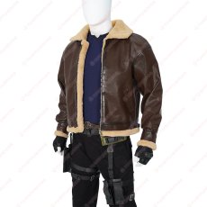 画像10: 高品質 実物撮影 Leon レオン・S・ケネディ バイオ4  バイオハザード4 風  コスチューム コスプレ衣装 オーダーメイド (10)