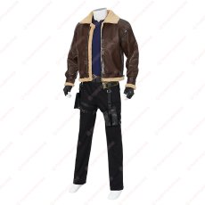画像3: 高品質 実物撮影 Leon レオン・S・ケネディ バイオ4  バイオハザード4 風  コスチューム コスプレ衣装 オーダーメイド (3)