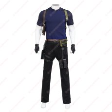 画像5: 高品質 実物撮影 Leon レオン・S・ケネディ バイオ4  バイオハザード4 風  コスチューム コスプレ衣装 オーダーメイド (5)
