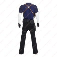 画像6: 高品質 実物撮影 Leon レオン・S・ケネディ バイオ4  バイオハザード4 風  コスチューム コスプレ衣装 オーダーメイド (6)