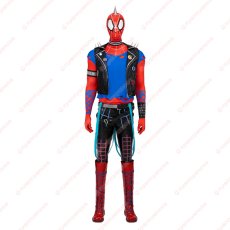 画像1: 高品質 実物撮影  スパイダーパンク ホビー・ブラウン スパイダーバース2 スパイダーマン:アクロス・ザ・スパイダーバース  風 コスプレ靴 ブーツ付き コスプレ衣装  コスチューム オーダーメイド　バラ売り可 (1)