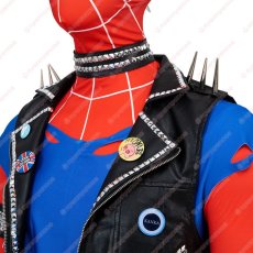 画像10: 高品質 実物撮影  スパイダーパンク ホビー・ブラウン スパイダーバース2 スパイダーマン:アクロス・ザ・スパイダーバース  風 コスプレ靴 ブーツ付き コスプレ衣装  コスチューム オーダーメイド　バラ売り可 (10)