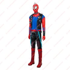 画像3: 高品質 実物撮影  スパイダーパンク ホビー・ブラウン スパイダーバース2 スパイダーマン:アクロス・ザ・スパイダーバース  風 コスプレ靴 ブーツ付き コスプレ衣装  コスチューム オーダーメイド　バラ売り可 (3)