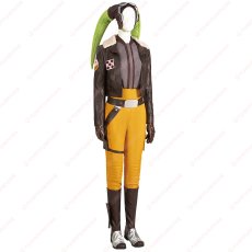 画像2: 高品質 実物撮影 Hera Syndulla ヘラ・シンドゥーラ ドラマ アソーカ Star Wars スター・ウォーズ 風 コスチューム コスプレ衣装 コスプレ靴 ブーツ付き  バラ売り可 オーダーメイド (2)