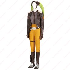 画像3: 高品質 実物撮影 Hera Syndulla ヘラ・シンドゥーラ ドラマ アソーカ Star Wars スター・ウォーズ 風 コスチューム コスプレ衣装 コスプレ靴 ブーツ付き  バラ売り可 オーダーメイド (3)