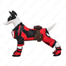 画像3: 高品質 実物撮影  ドッグプール Dogpool デッドプール Deadpool 3 ウェイド ウィルソン  デッドプール＆ウルヴァリン 風 犬服 ペット用品 コスチューム コスプレ衣装  COSPLAY (3)